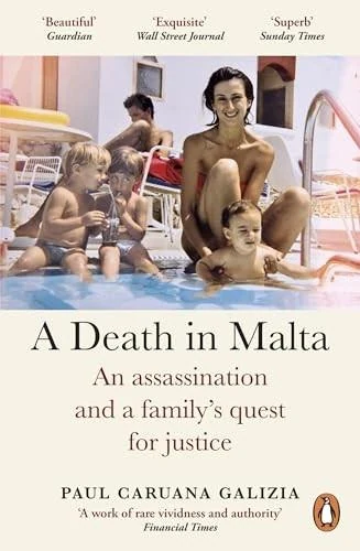 A Death in Malta: An Assassination and a Family's Quest for Justice book cover