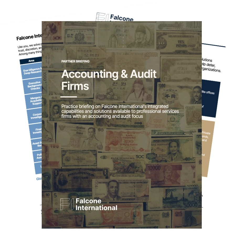 law firms audit accounting firm audit findings litigation disputes industry relations