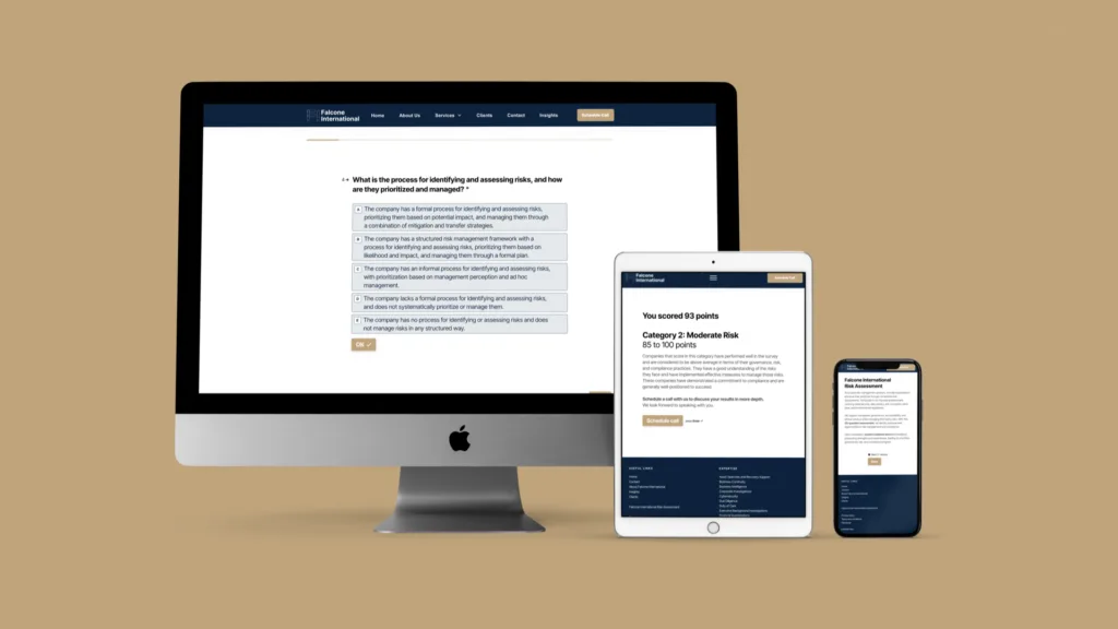 FIRA Falcone International Risk Assessment