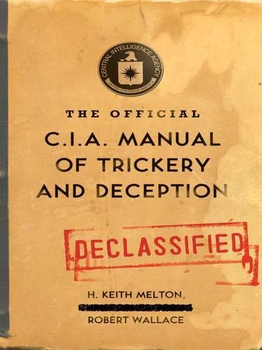 The Official CIA Manual of Trickery and Deception book cover